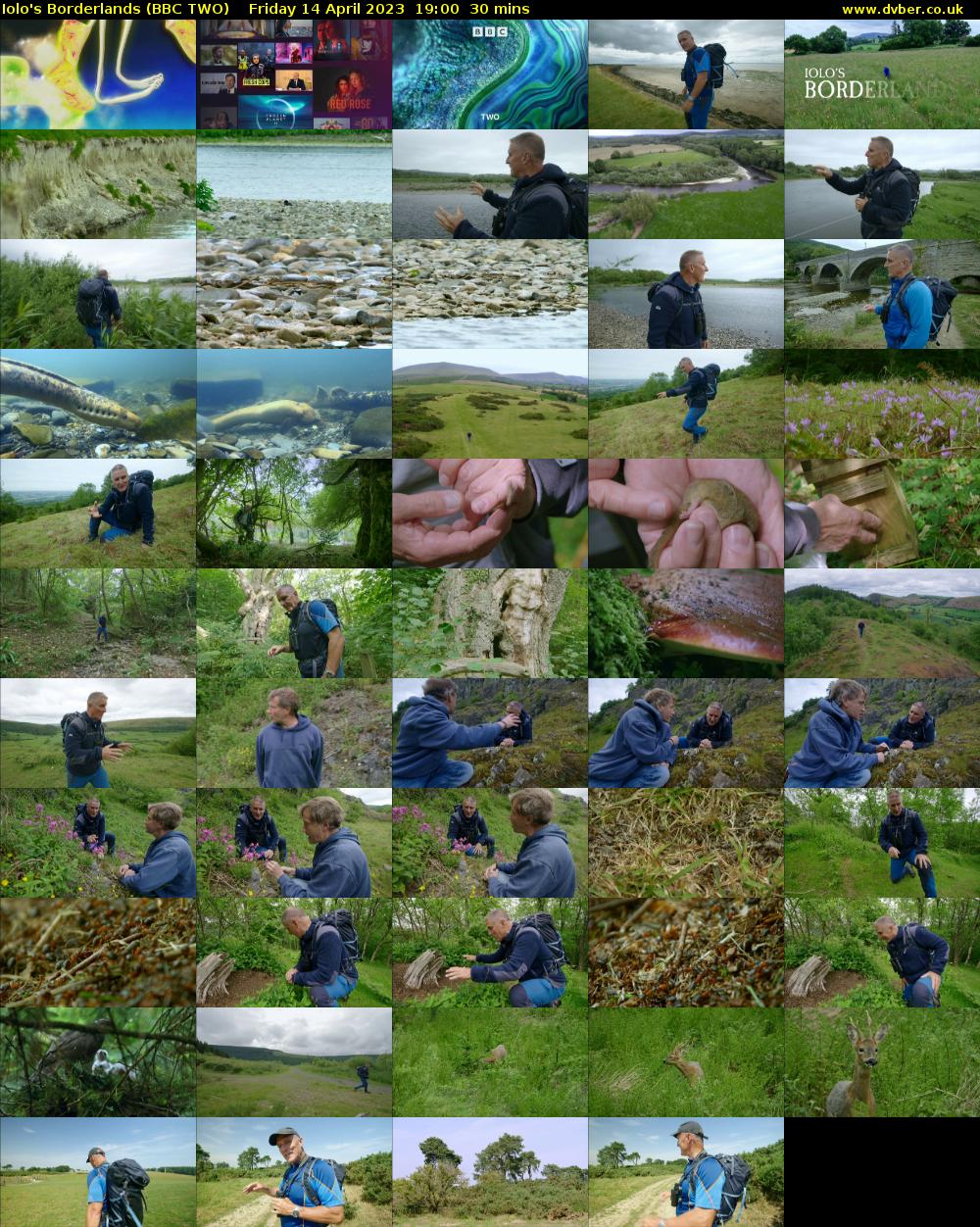 Iolo's Borderlands (BBC TWO) Friday 14 April 2023 19:00 - 19:30