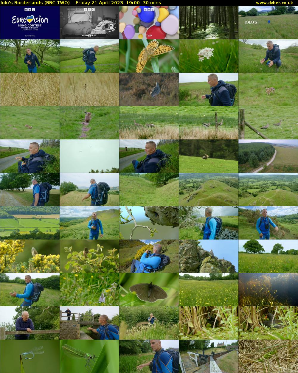 Iolo's Borderlands (BBC TWO) Friday 21 April 2023 19:00 - 19:30
