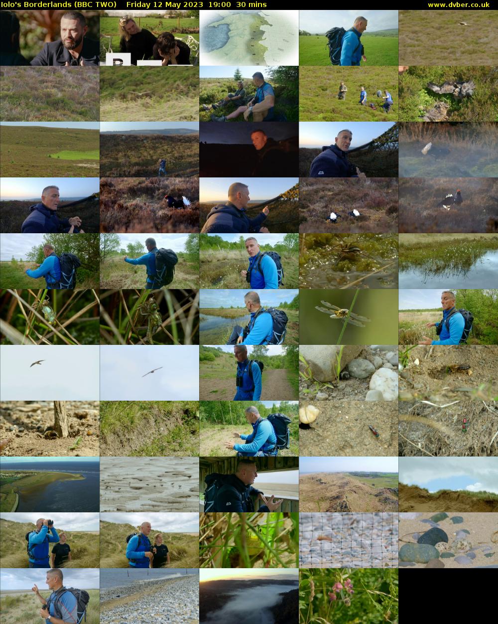 Iolo's Borderlands (BBC TWO) Friday 12 May 2023 19:00 - 19:30