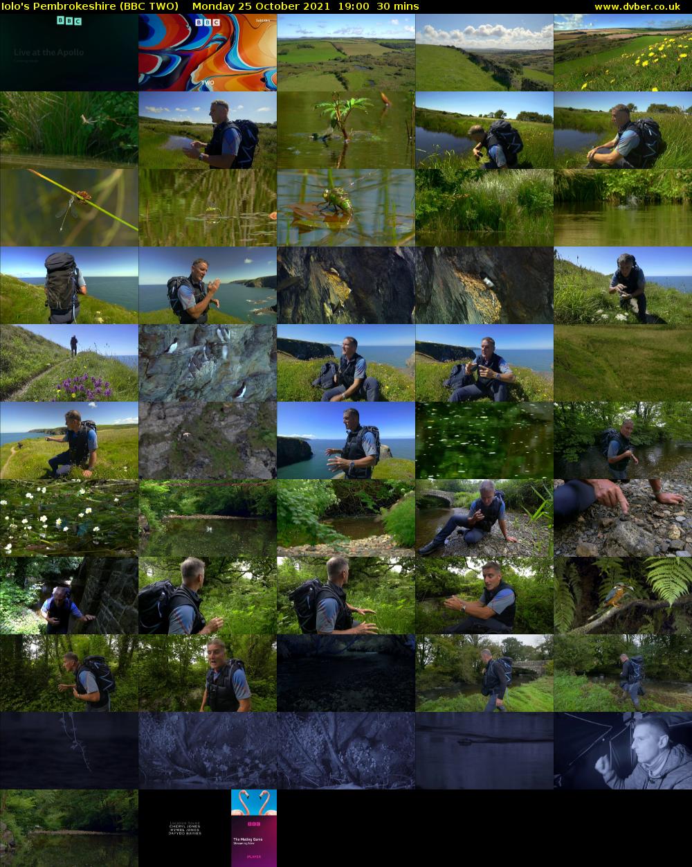Iolo's Pembrokeshire (BBC TWO) Monday 25 October 2021 19:00 - 19:30