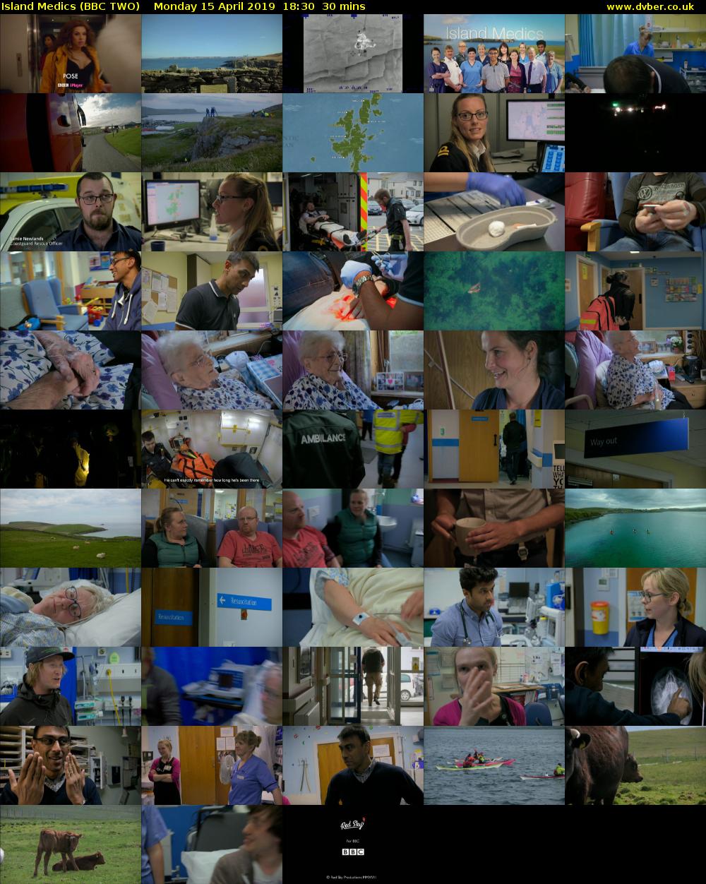 Island Medics (BBC TWO) Monday 15 April 2019 18:30 - 19:00