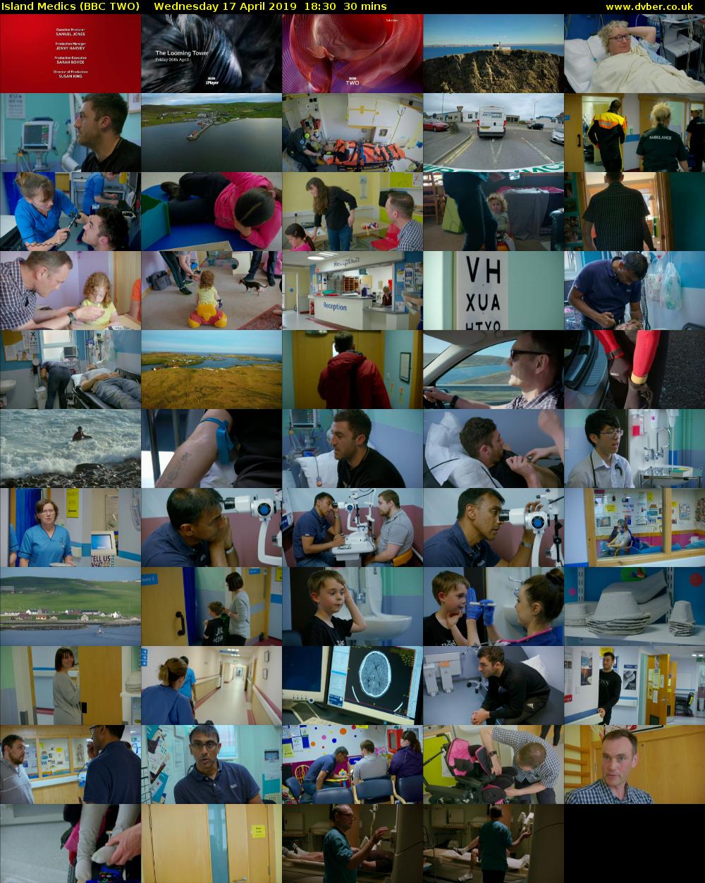 Island Medics (BBC TWO) Wednesday 17 April 2019 18:30 - 19:00