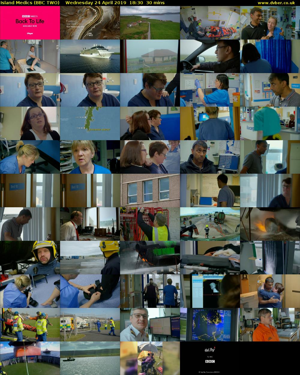 Island Medics (BBC TWO) Wednesday 24 April 2019 18:30 - 19:00