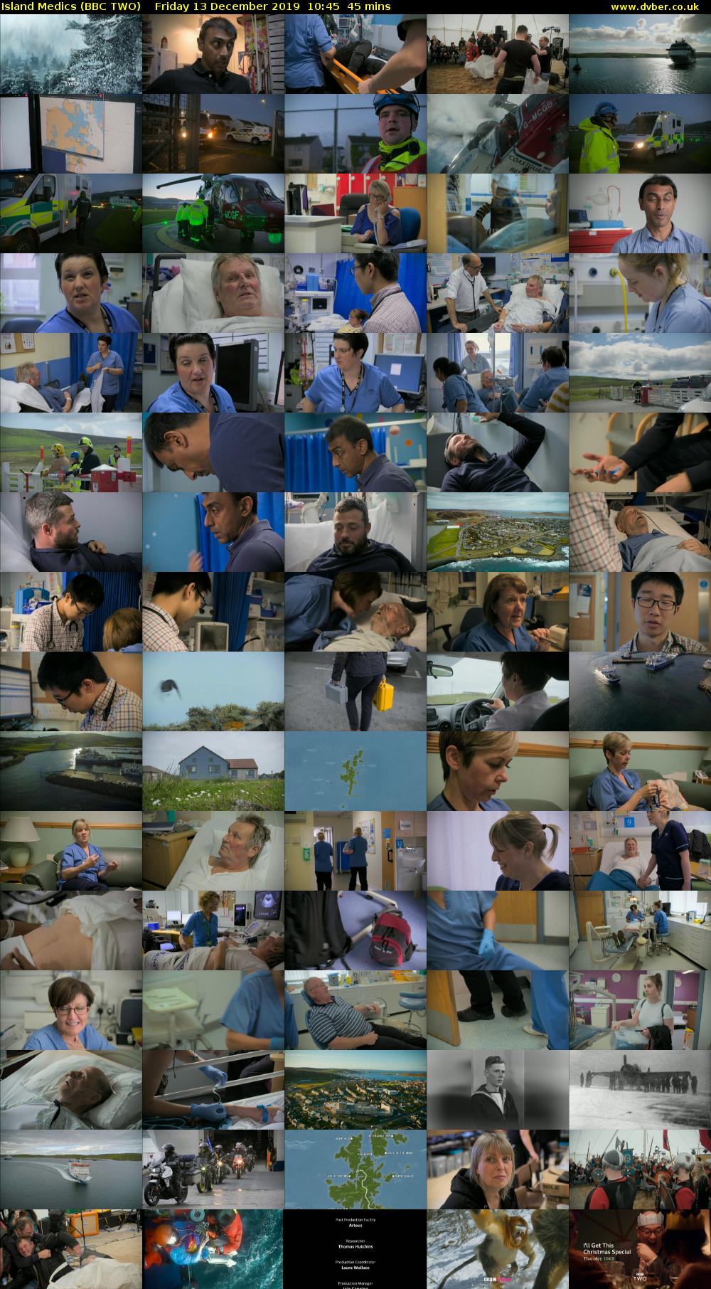 Island Medics (BBC TWO) Friday 13 December 2019 10:45 - 11:30