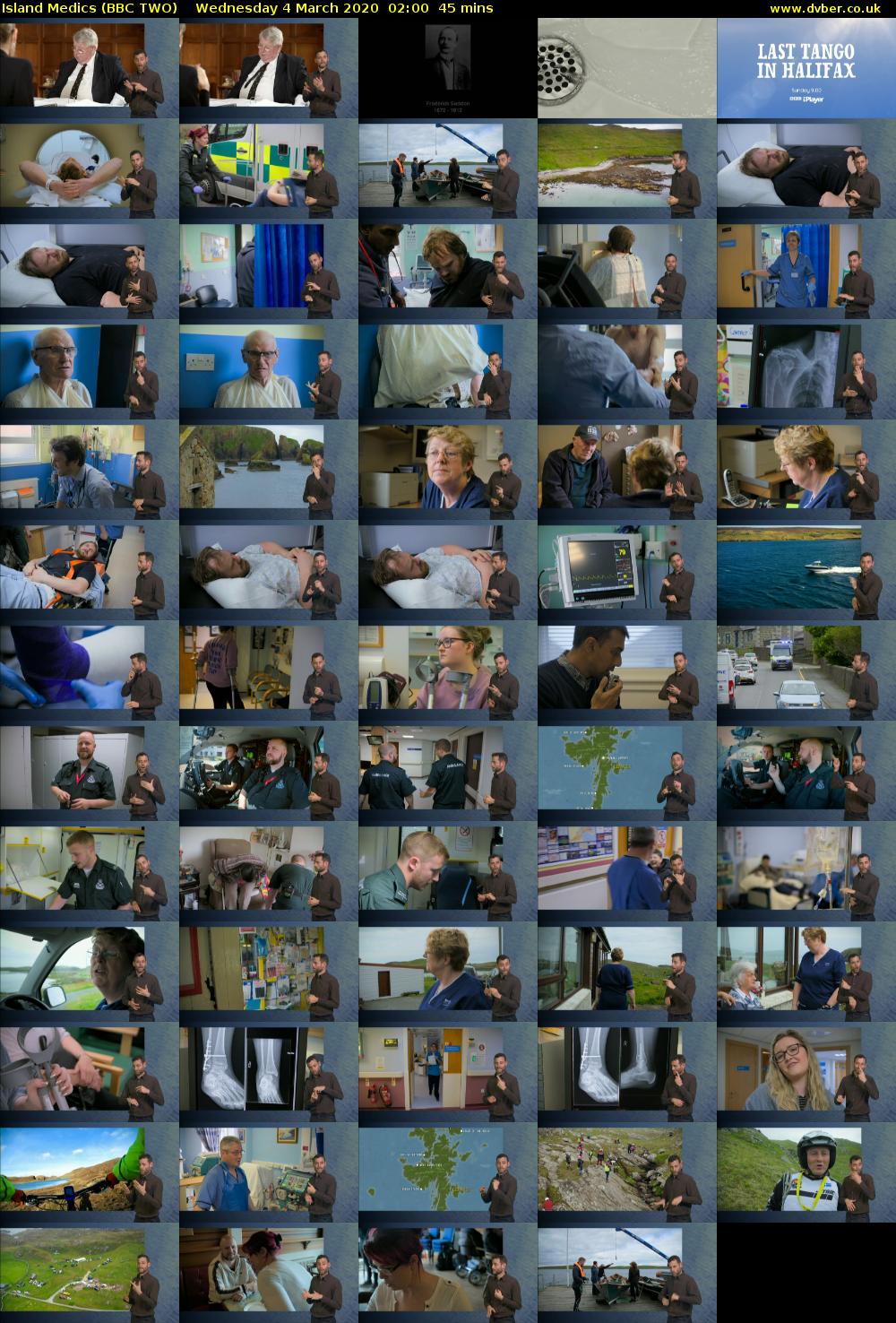 Island Medics (BBC TWO) Wednesday 4 March 2020 02:00 - 02:45