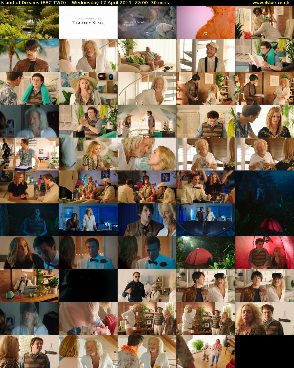 Island of Dreams (BBC TWO) Wednesday 17 April 2019 22:00 - 22:30