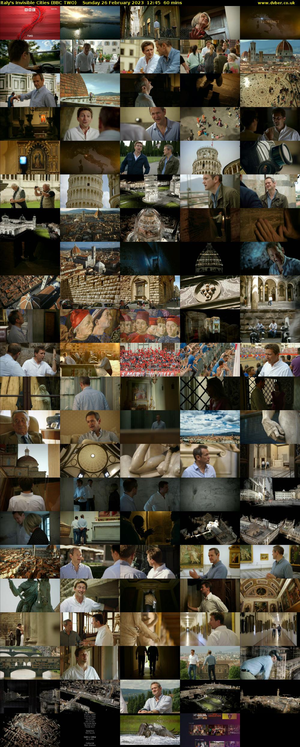 Italy's Invisible Cities (BBC TWO) Sunday 26 February 2023 12:45 - 13:45