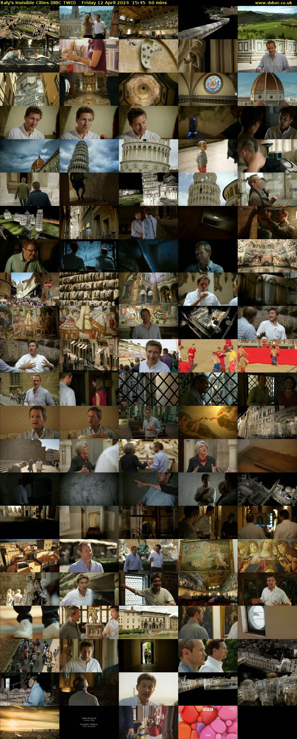 Italy's Invisible Cities (BBC TWO) Friday 12 April 2024 15:45 - 16:45
