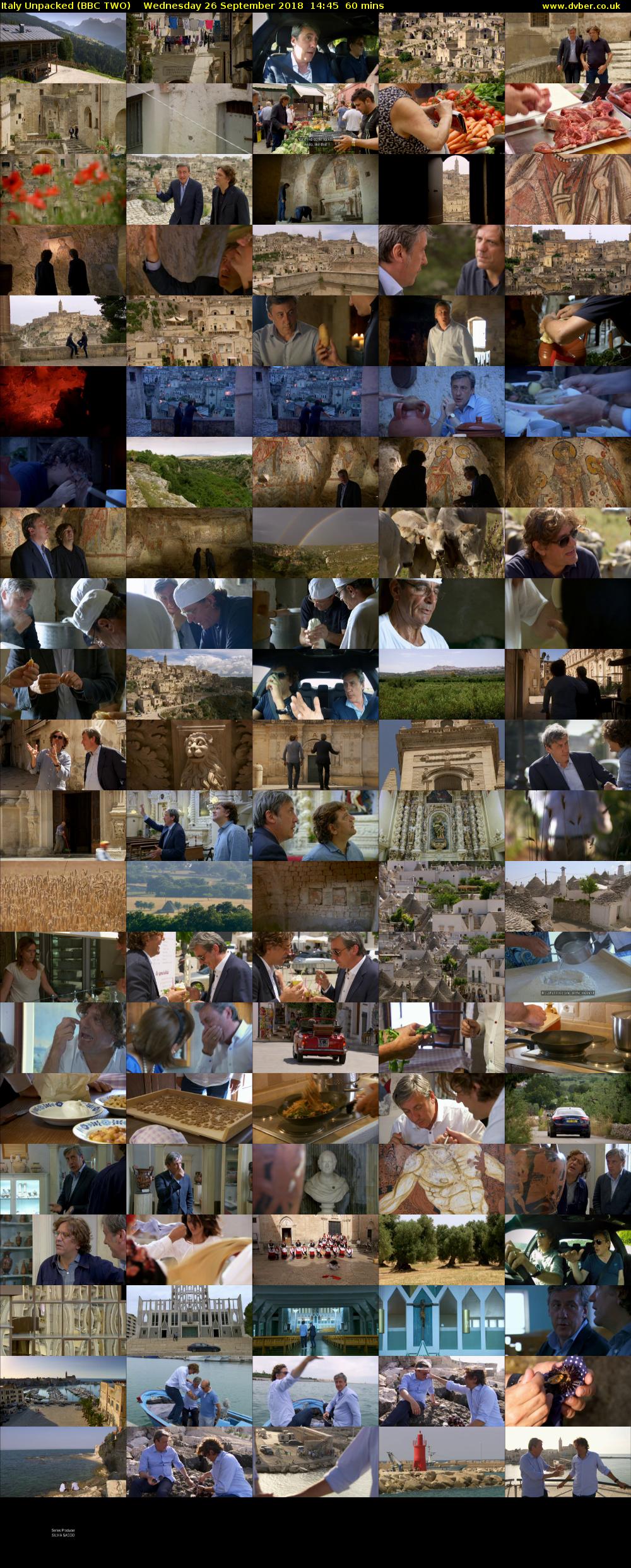 Italy Unpacked (BBC TWO) Wednesday 26 September 2018 14:45 - 15:45