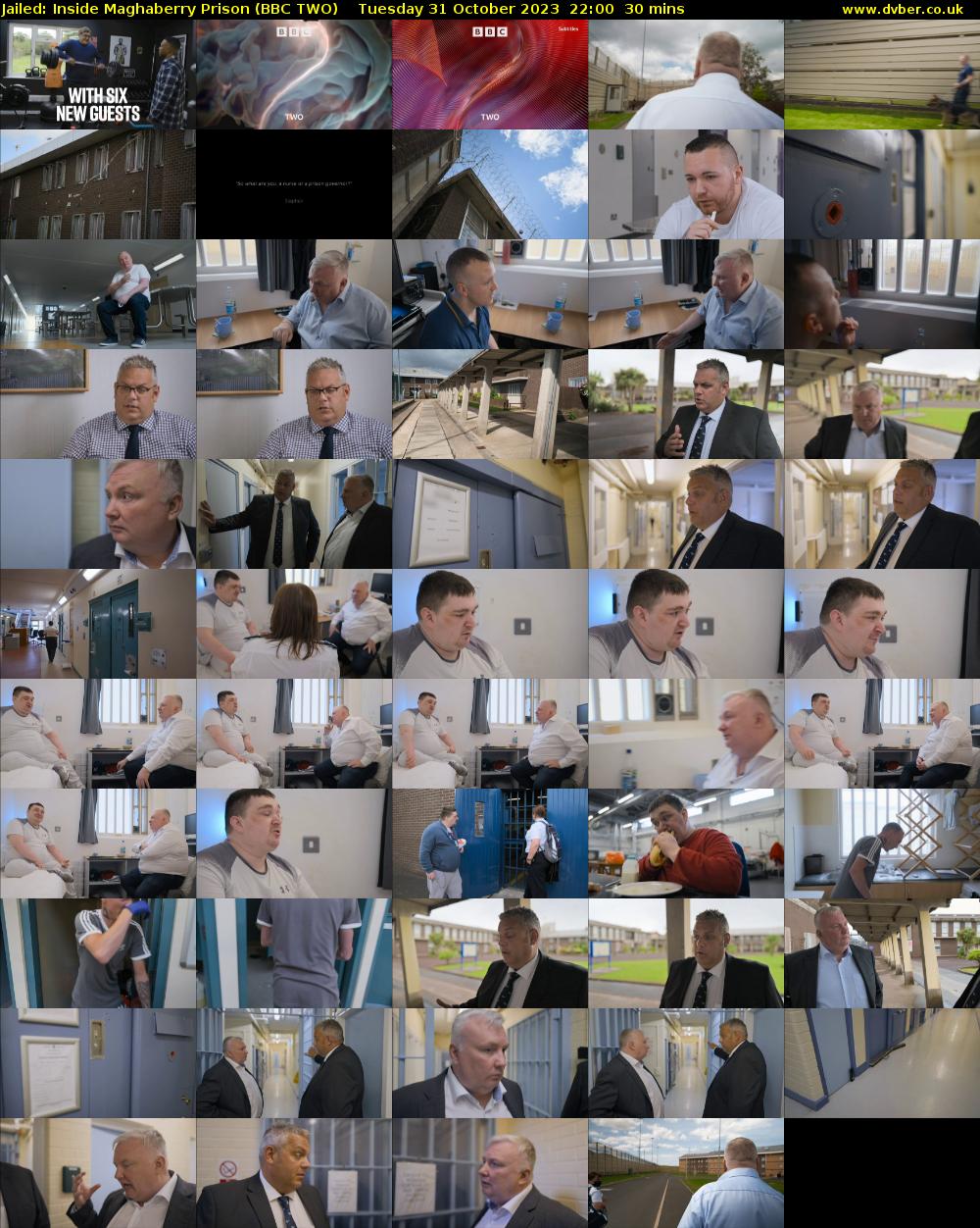 Jailed: Inside Maghaberry Prison (BBC TWO) Tuesday 31 October 2023 22:00 - 22:30