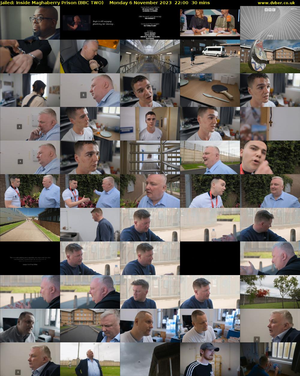 Jailed: Inside Maghaberry Prison (BBC TWO) Monday 6 November 2023 22:00 - 22:30
