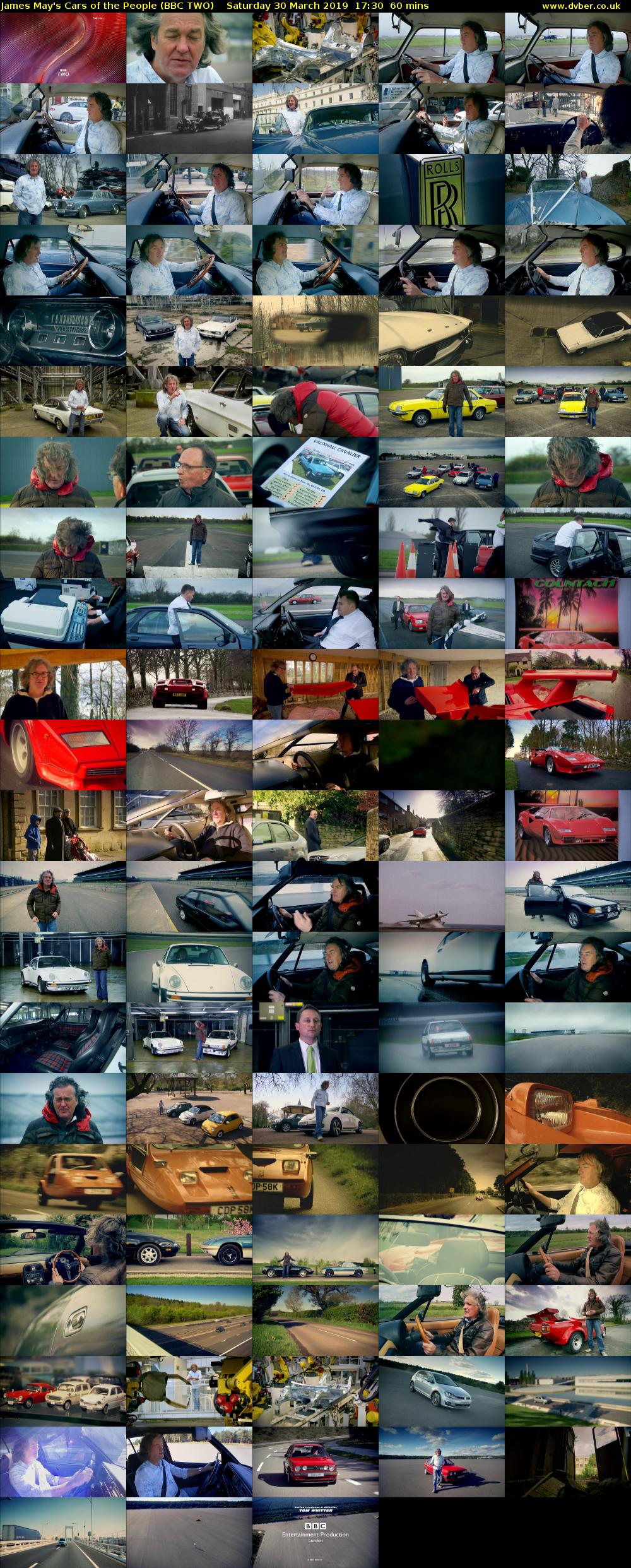James May's Cars of the People (BBC TWO) Saturday 30 March 2019 17:30 - 18:30