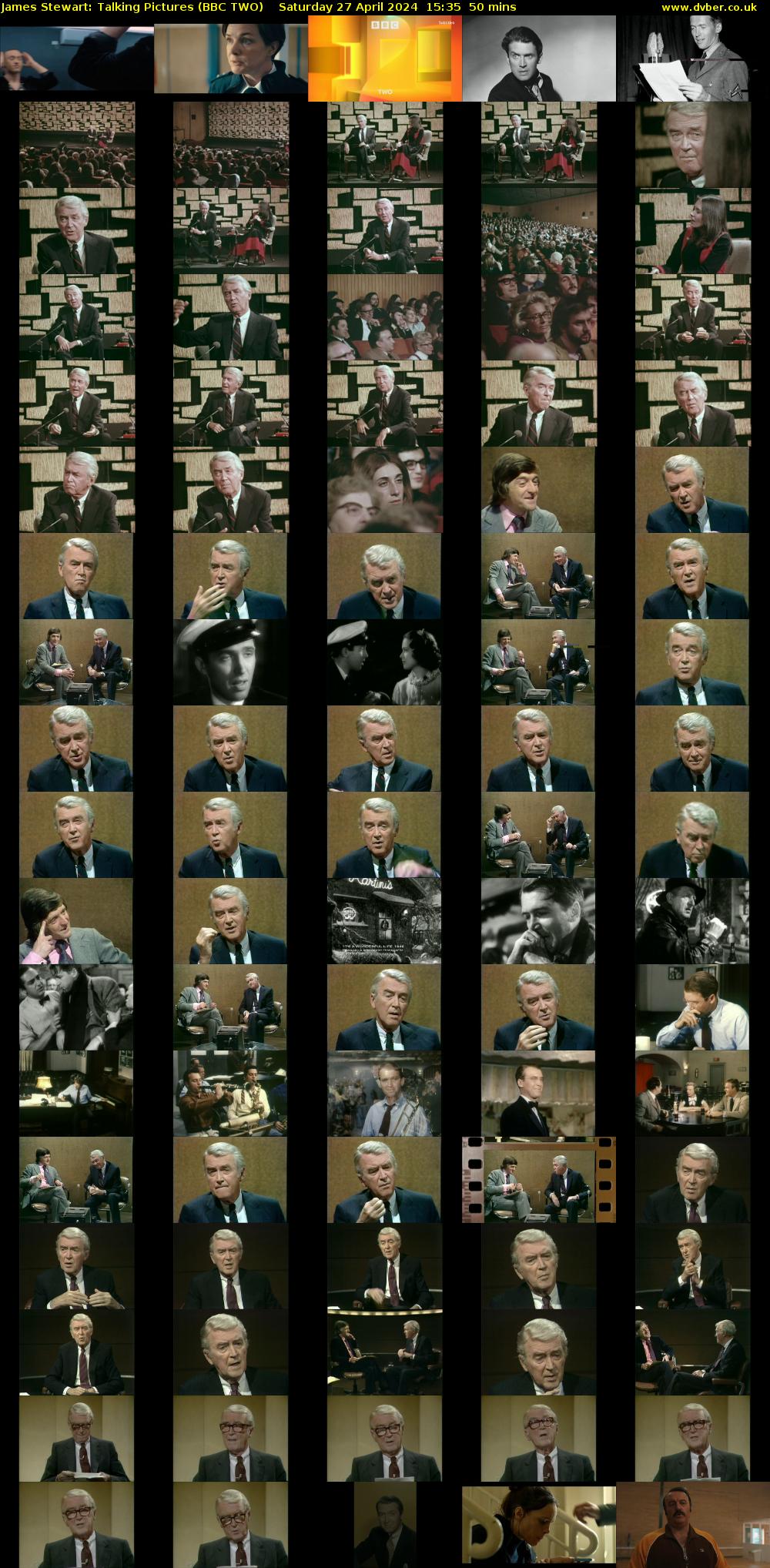James Stewart: Talking Pictures (BBC TWO) Saturday 27 April 2024 15:35 - 16:25