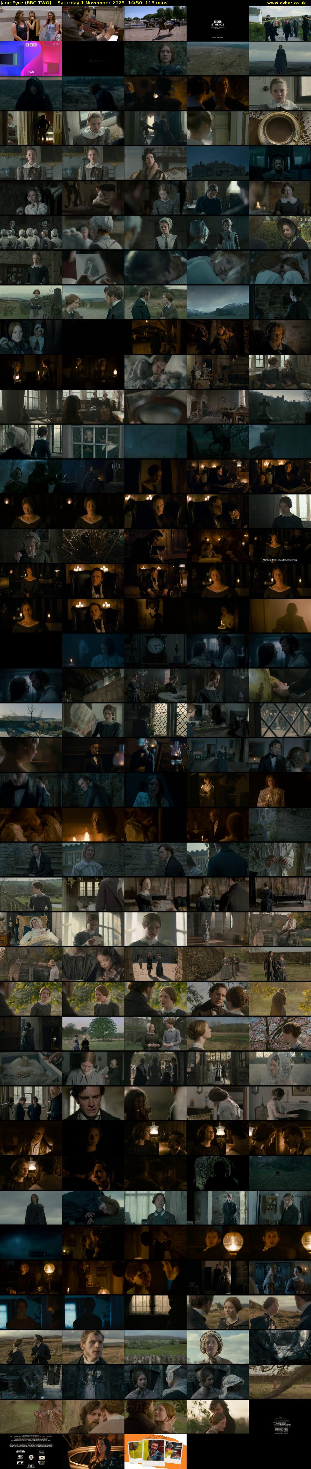 Jane Eyre (BBC TWO) Saturday 1 November 2025 14:50 - 16:45