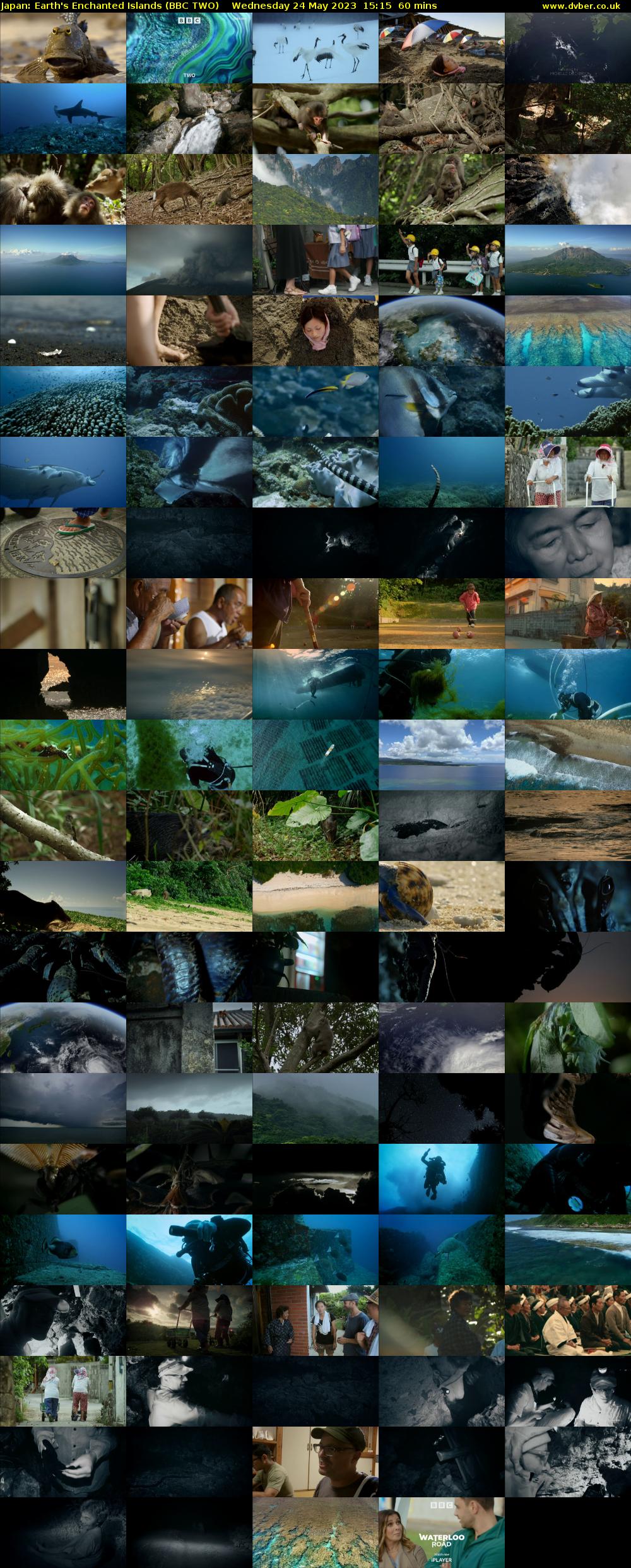 Japan: Earth's Enchanted Islands (BBC TWO) Wednesday 24 May 2023 15:15 - 16:15