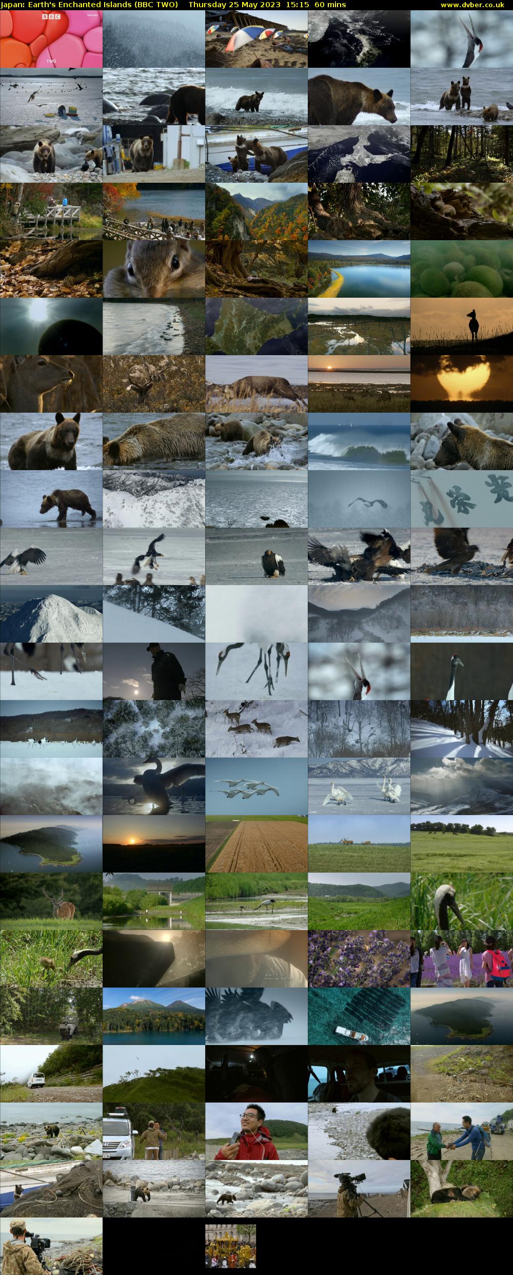 Japan: Earth's Enchanted Islands (BBC TWO) Thursday 25 May 2023 15:15 - 16:15