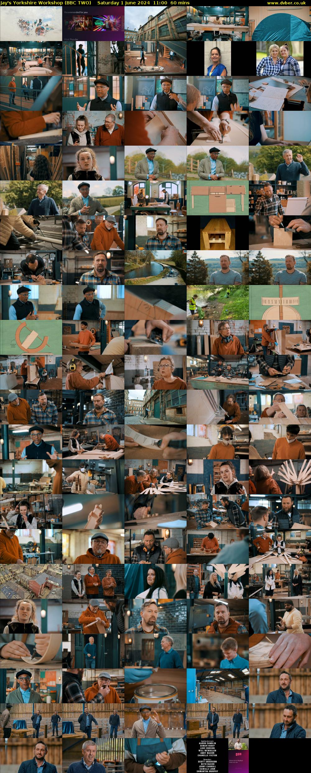 Jay's Yorkshire Workshop (BBC TWO) Saturday 1 June 2024 11:00 - 12:00