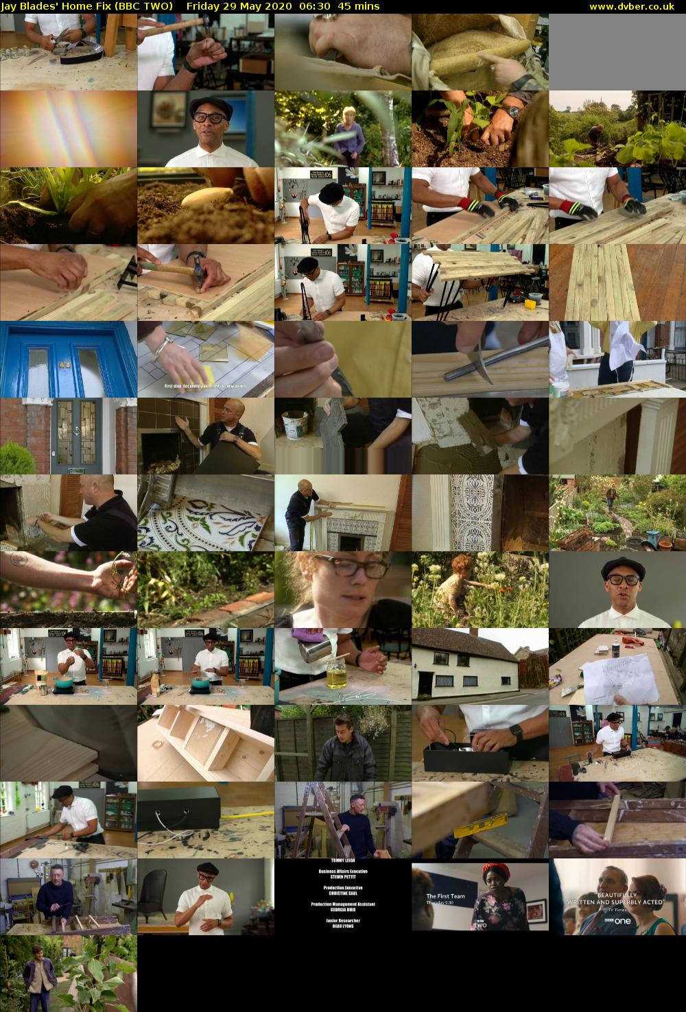Jay Blades' Home Fix (BBC TWO) Friday 29 May 2020 06:30 - 07:15