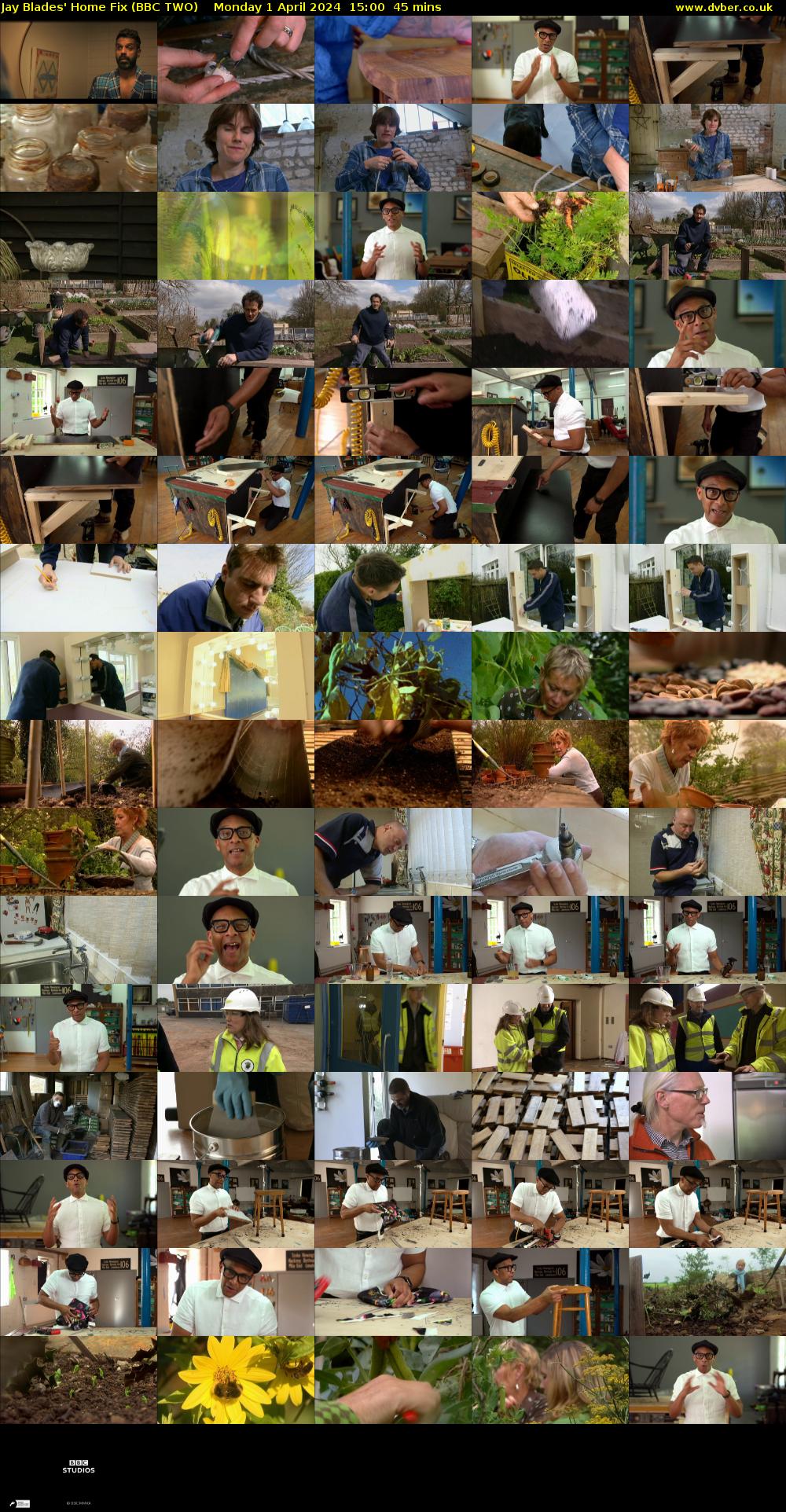 Jay Blades' Home Fix (BBC TWO) Monday 1 April 2024 15:00 - 15:45