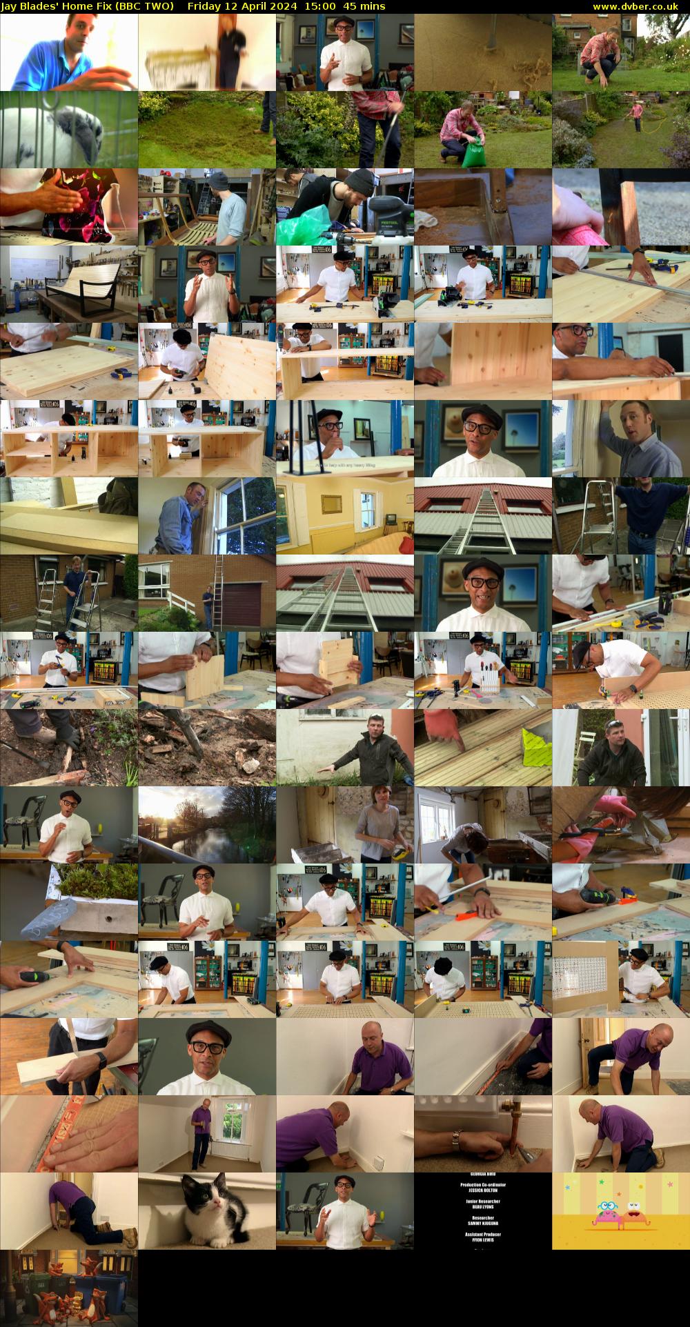 Jay Blades' Home Fix (BBC TWO) Friday 12 April 2024 15:00 - 15:45