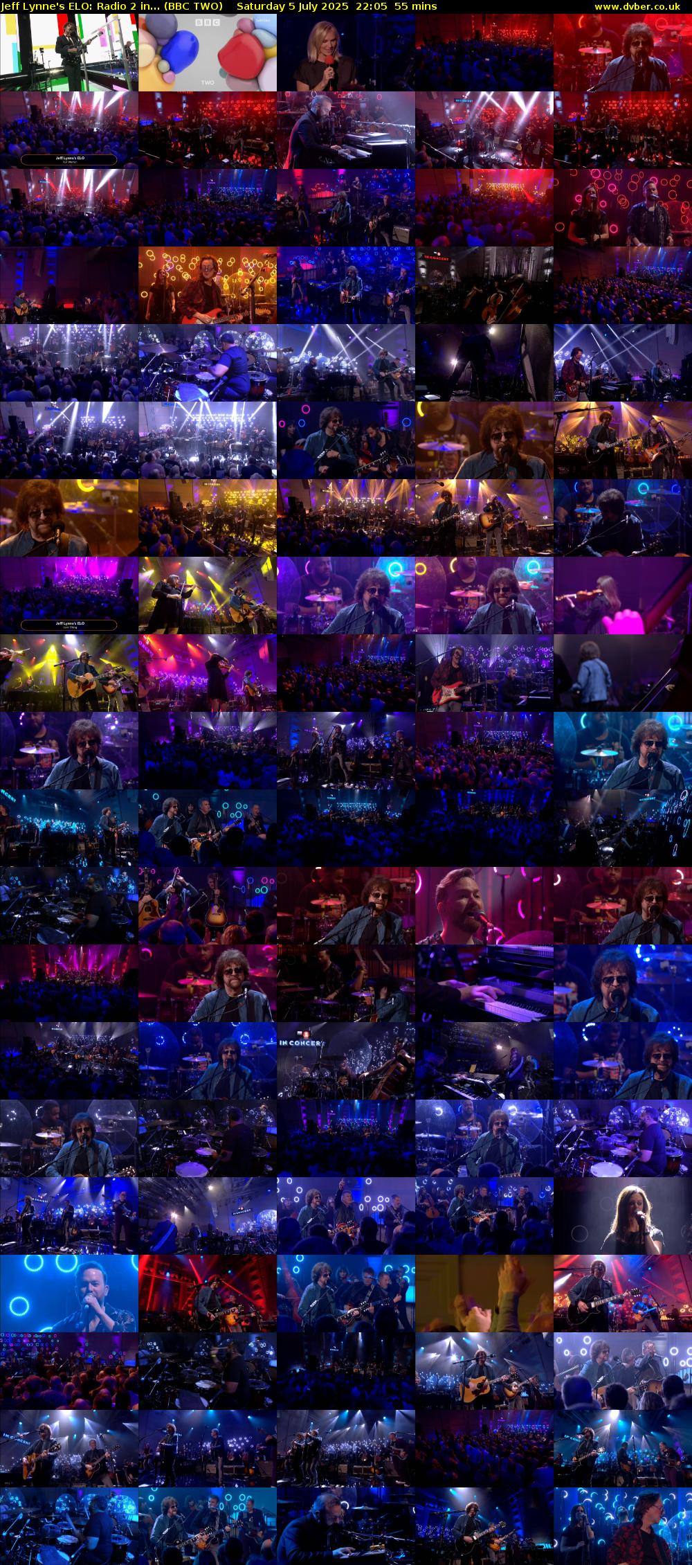 Jeff Lynne's ELO: Radio 2 in... (BBC TWO) Saturday 5 July 2025 22:05 - 23:00