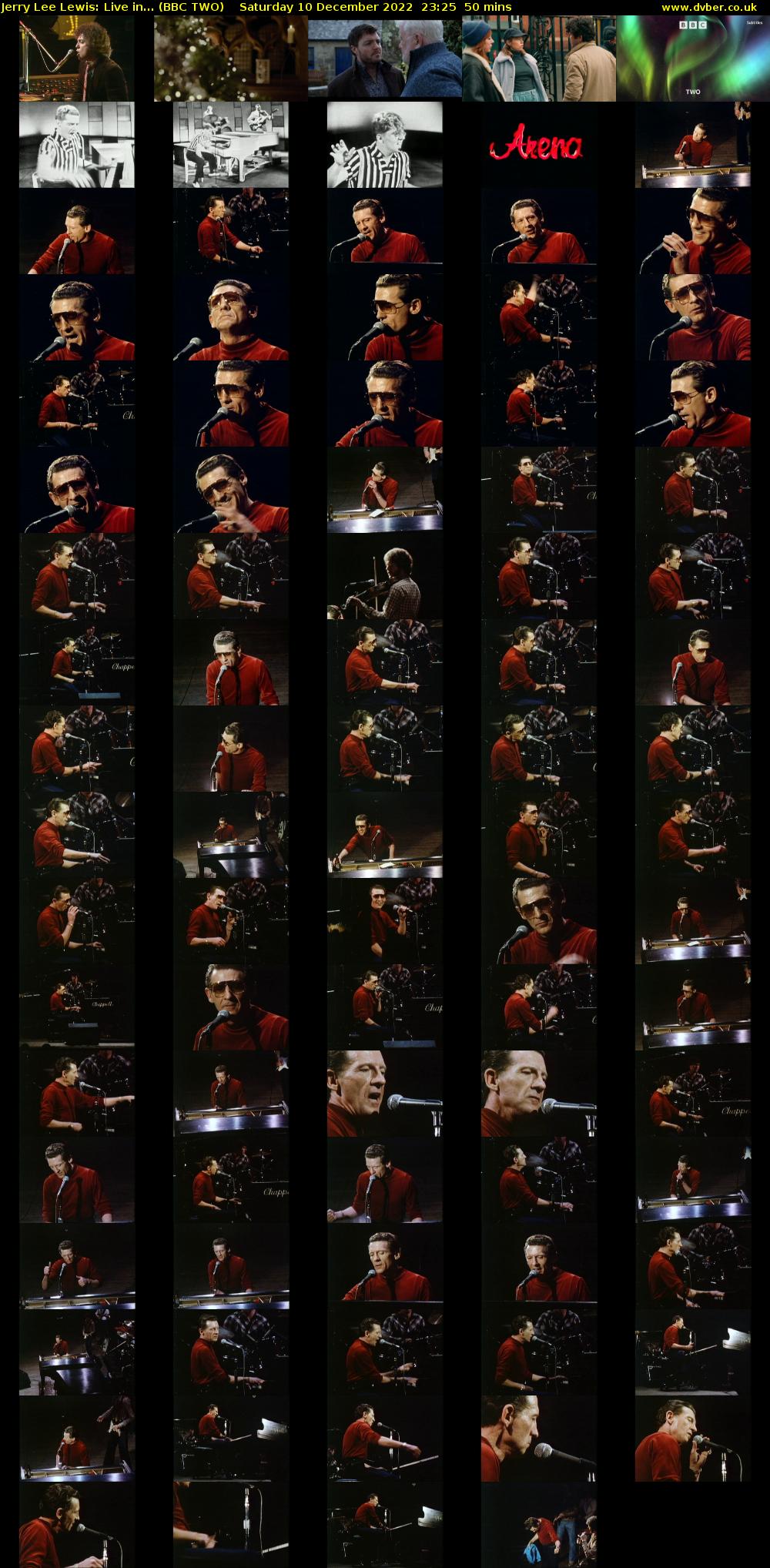 Jerry Lee Lewis: Live in... (BBC TWO) Saturday 10 December 2022 23:25 - 00:15