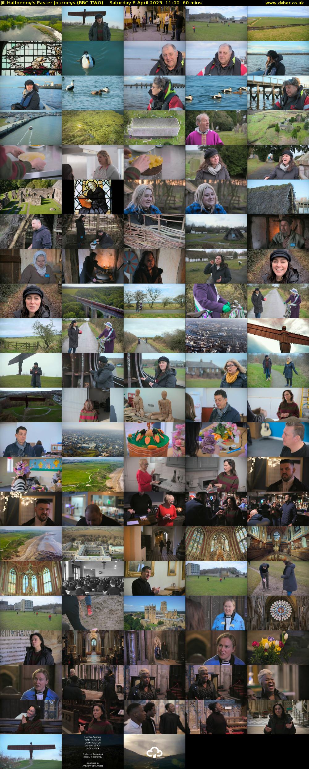 Jill Halfpenny's Easter Journeys (BBC TWO) Saturday 8 April 2023 11:00 - 12:00
