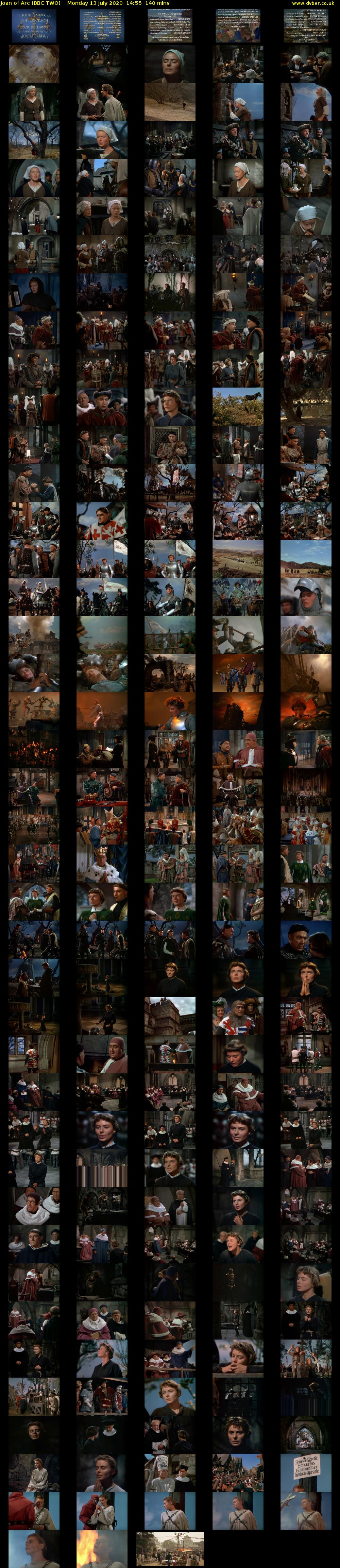 Joan of Arc (BBC TWO) Monday 13 July 2020 14:55 - 17:15
