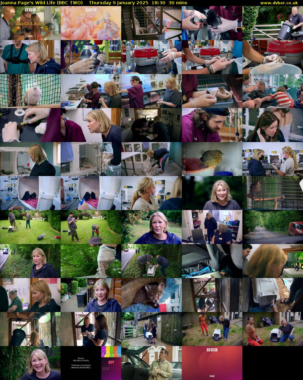 Joanna Page's Wild Life (BBC TWO) Thursday 9 January 2025 18:30 - 19:00