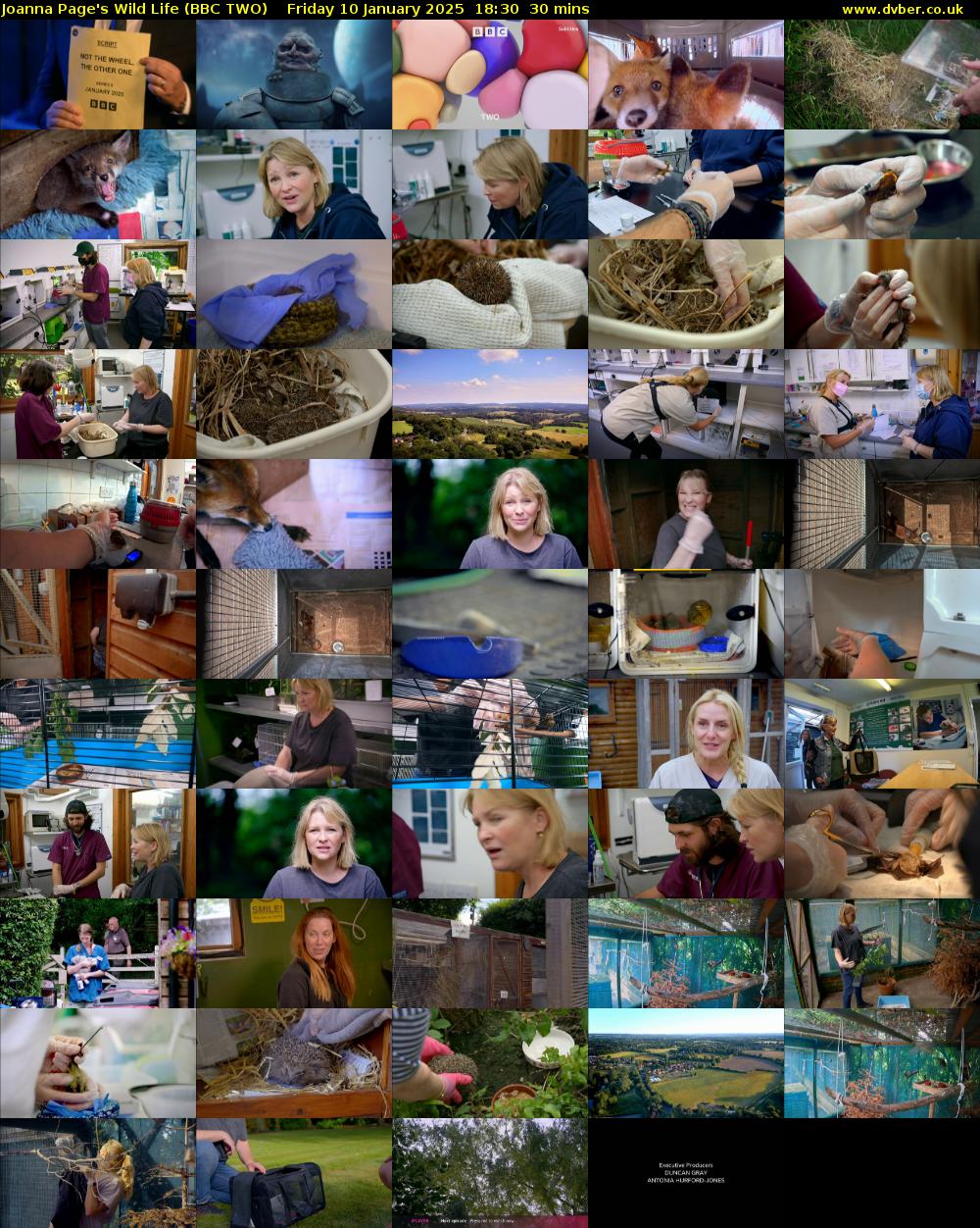 Joanna Page's Wild Life (BBC TWO) Friday 10 January 2025 18:30 - 19:00