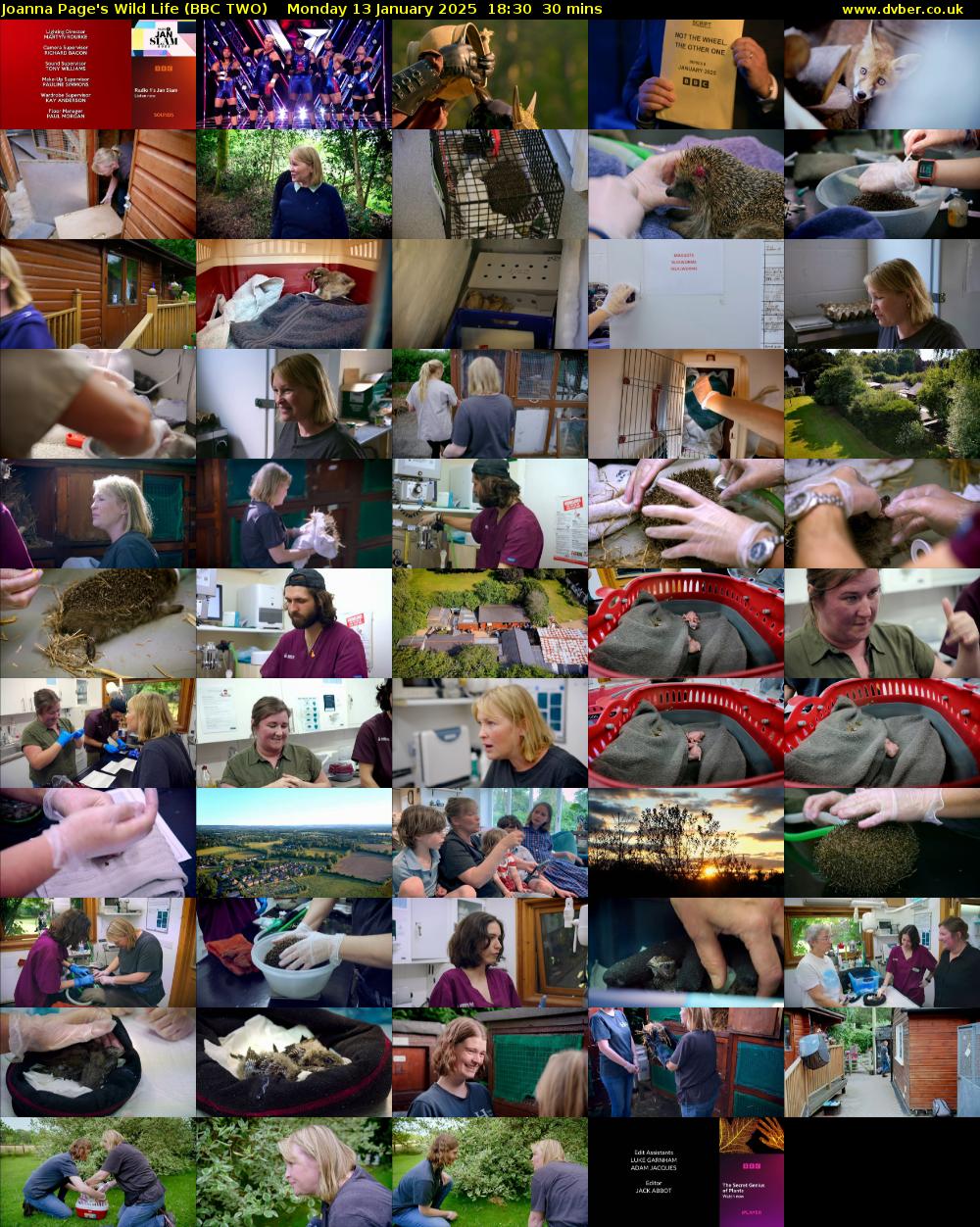 Joanna Page's Wild Life (BBC TWO) Monday 13 January 2025 18:30 - 19:00