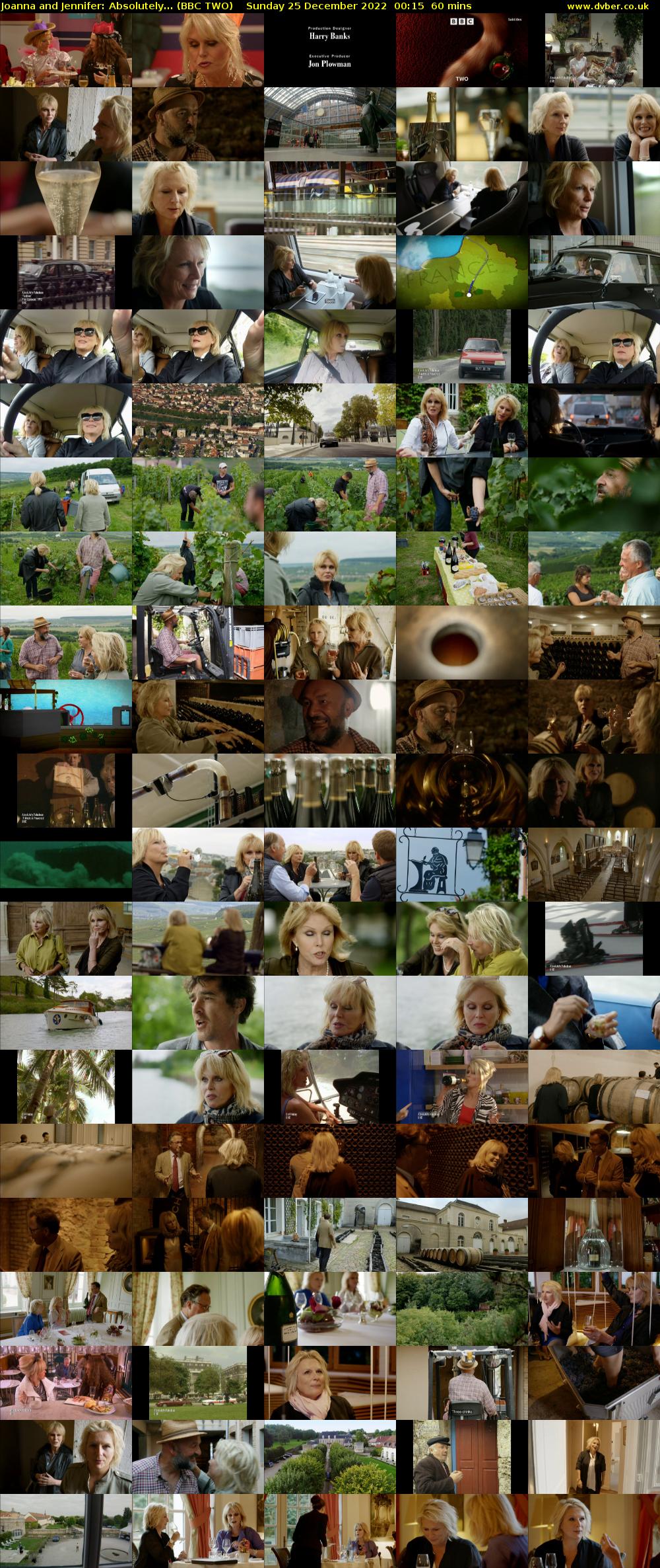 Joanna and Jennifer: Absolutely... (BBC TWO) Sunday 25 December 2022 00:15 - 01:15