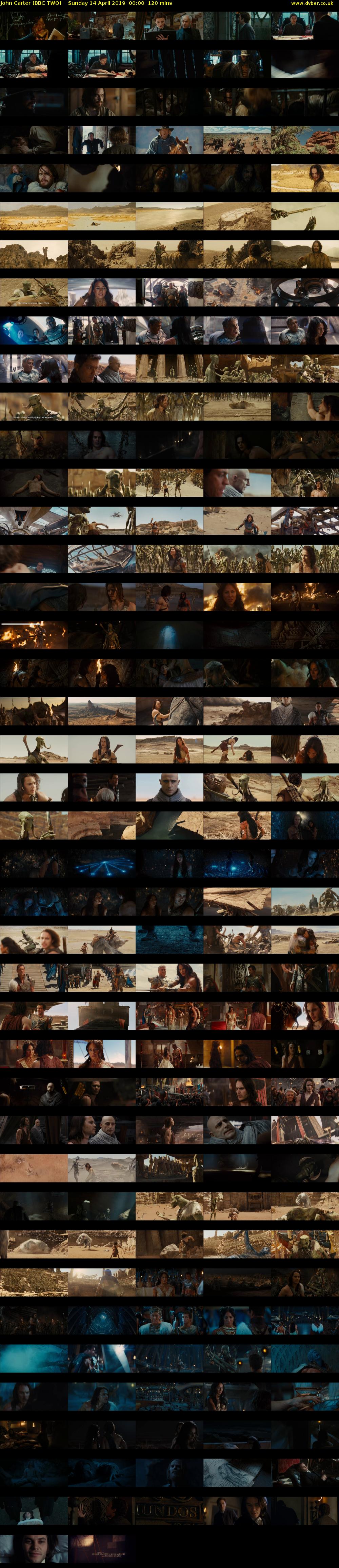 John Carter (BBC TWO) Sunday 14 April 2019 00:00 - 02:00