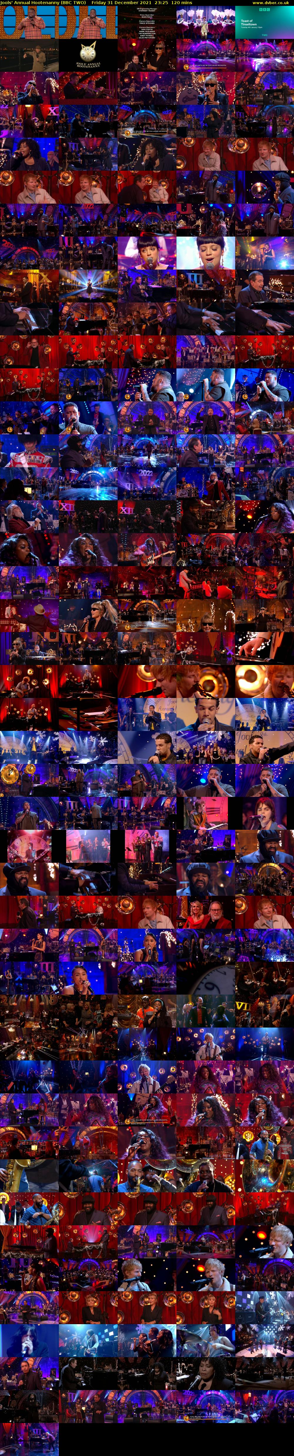 Jools' Annual Hootenanny (BBC TWO) Friday 31 December 2021 23:25 - 01:25