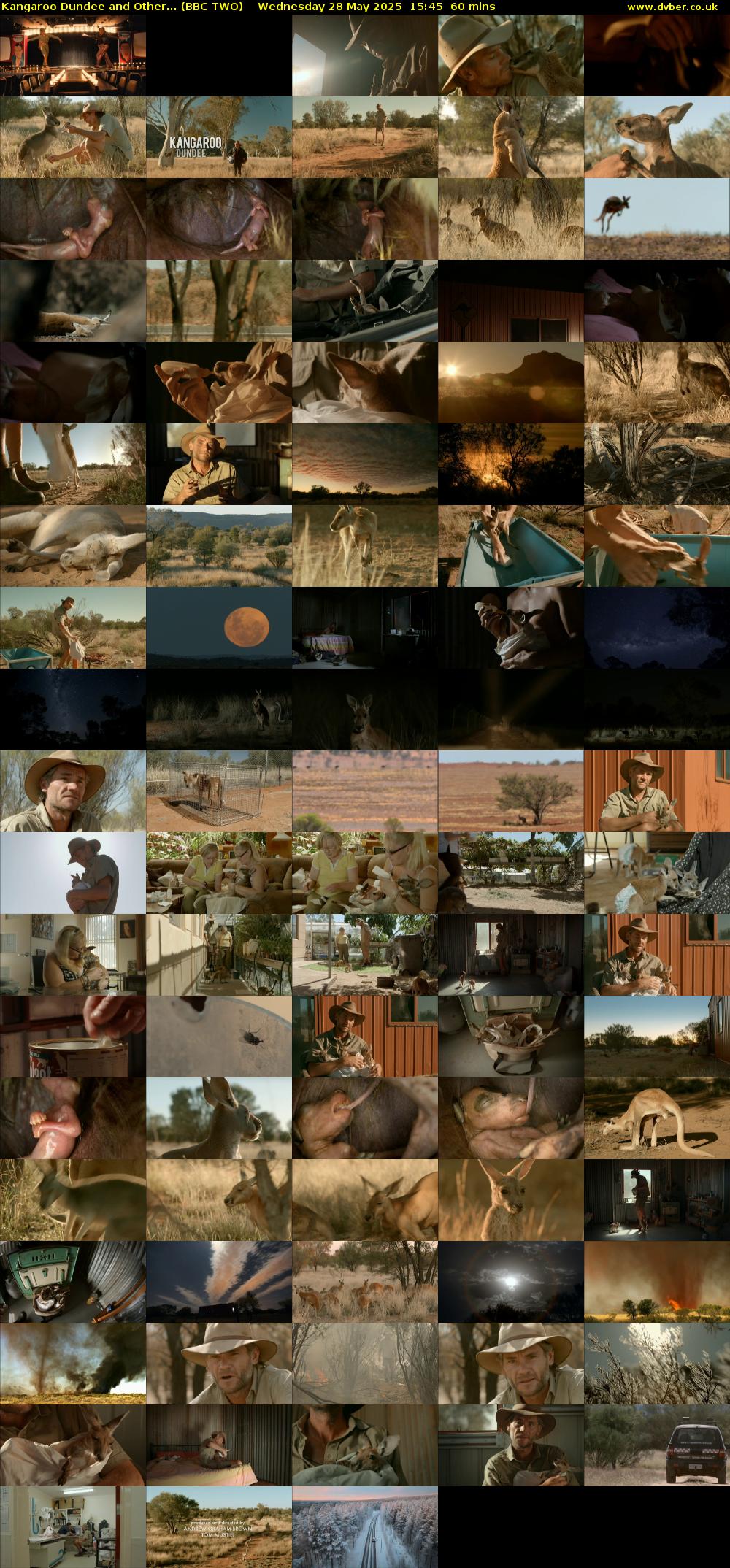 Kangaroo Dundee and Other... (BBC TWO) Wednesday 28 May 2025 15:45 - 16:45