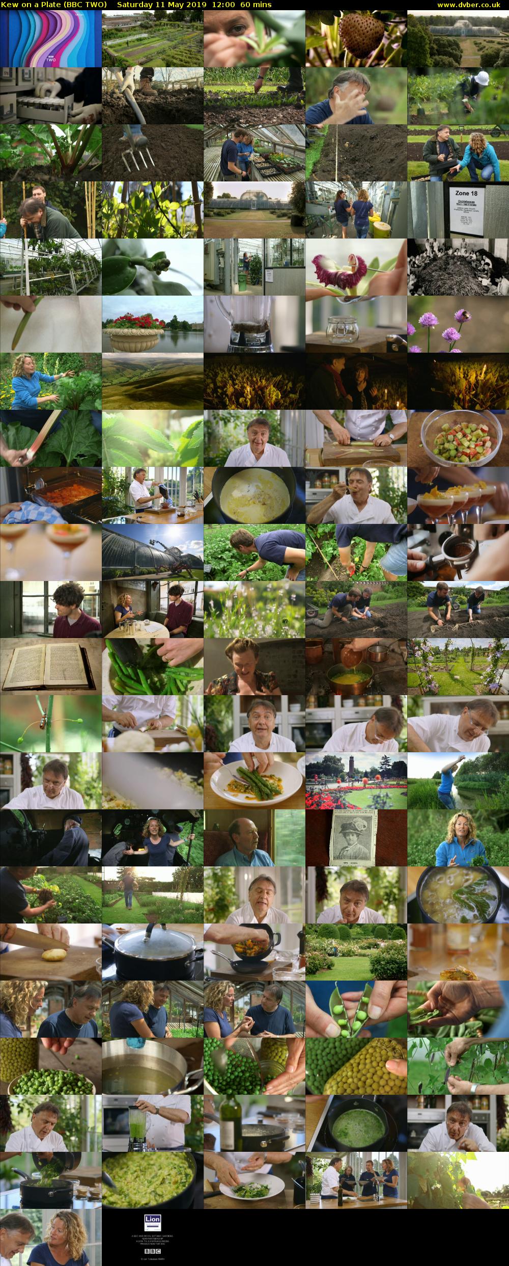 Kew on a Plate (BBC TWO) Saturday 11 May 2019 12:00 - 13:00