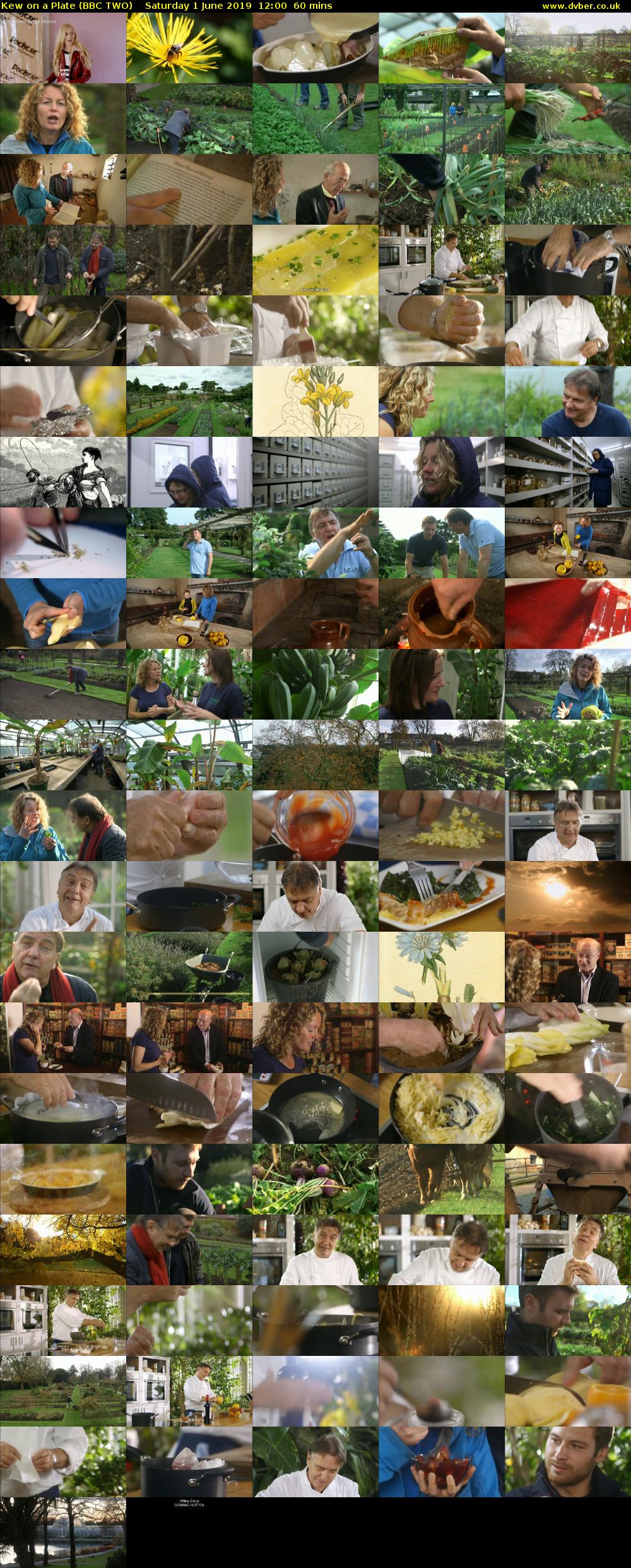 Kew on a Plate (BBC TWO) Saturday 1 June 2019 12:00 - 13:00