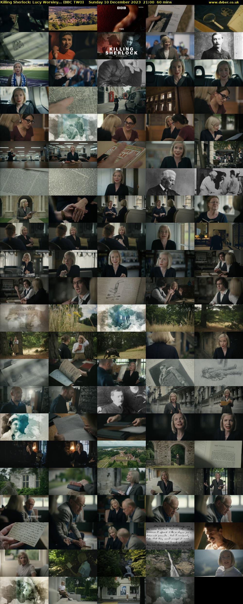 Killing Sherlock: Lucy Worsley... (BBC TWO) Sunday 10 December 2023 21:00 - 22:00