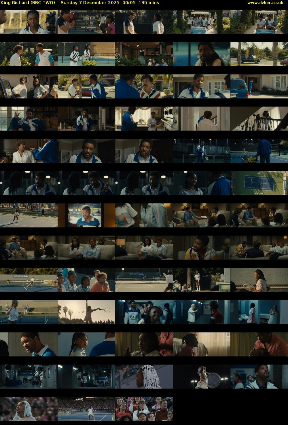 King Richard (BBC TWO) Sunday 7 December 2025 00:05 - 02:20