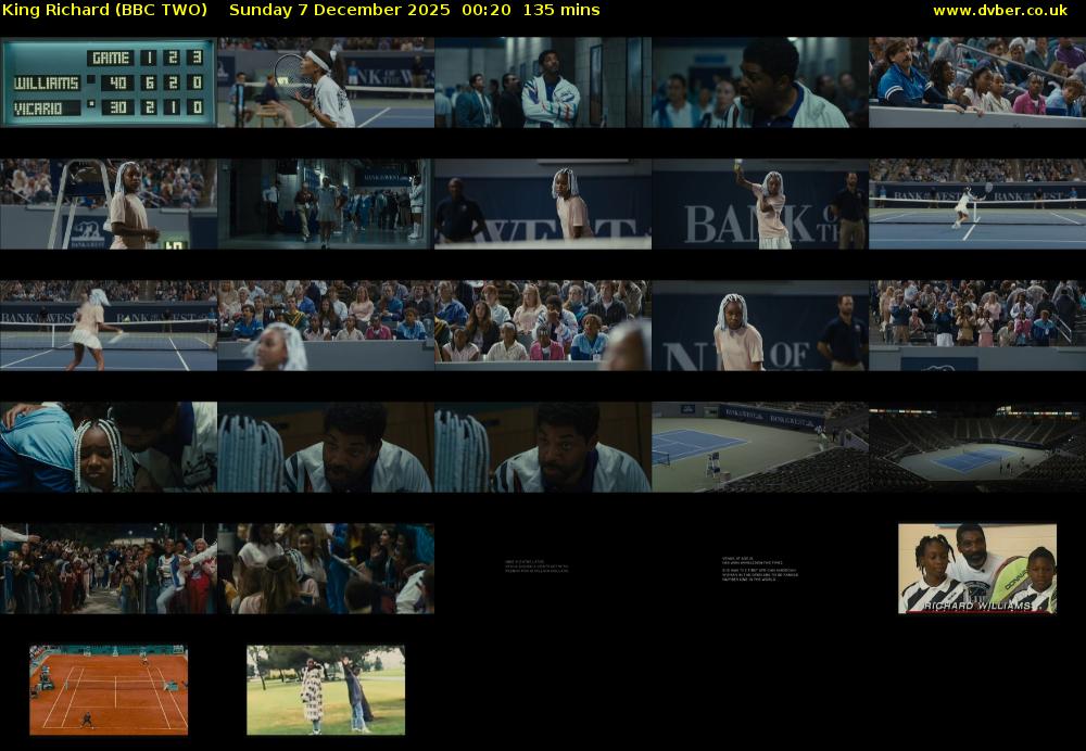 King Richard (BBC TWO) Sunday 7 December 2025 00:20 - 02:35