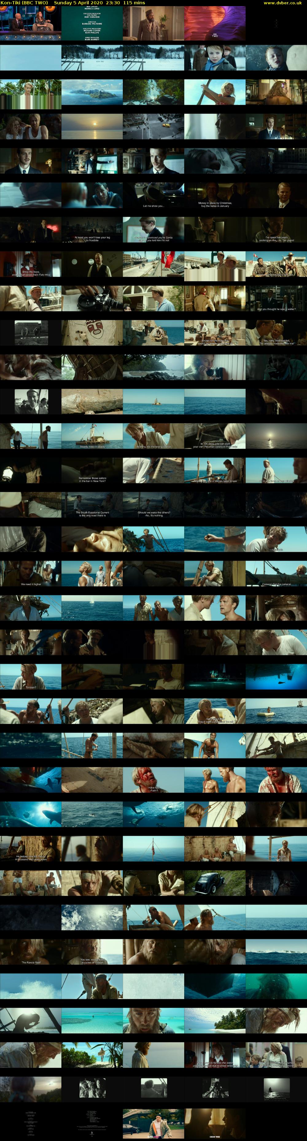 Kon-Tiki (BBC TWO) Sunday 5 April 2020 23:30 - 01:25