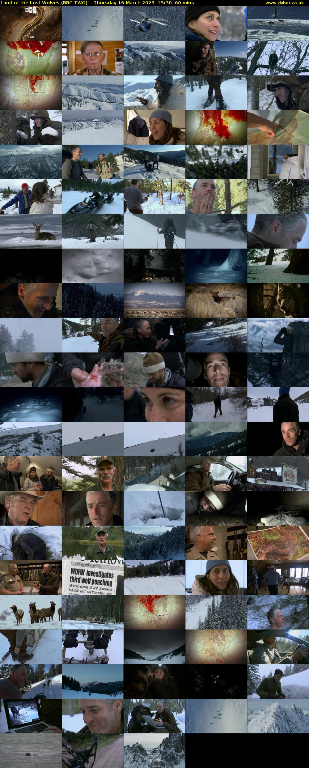 Land of the Lost Wolves (BBC TWO) Thursday 16 March 2023 15:30 - 16:30