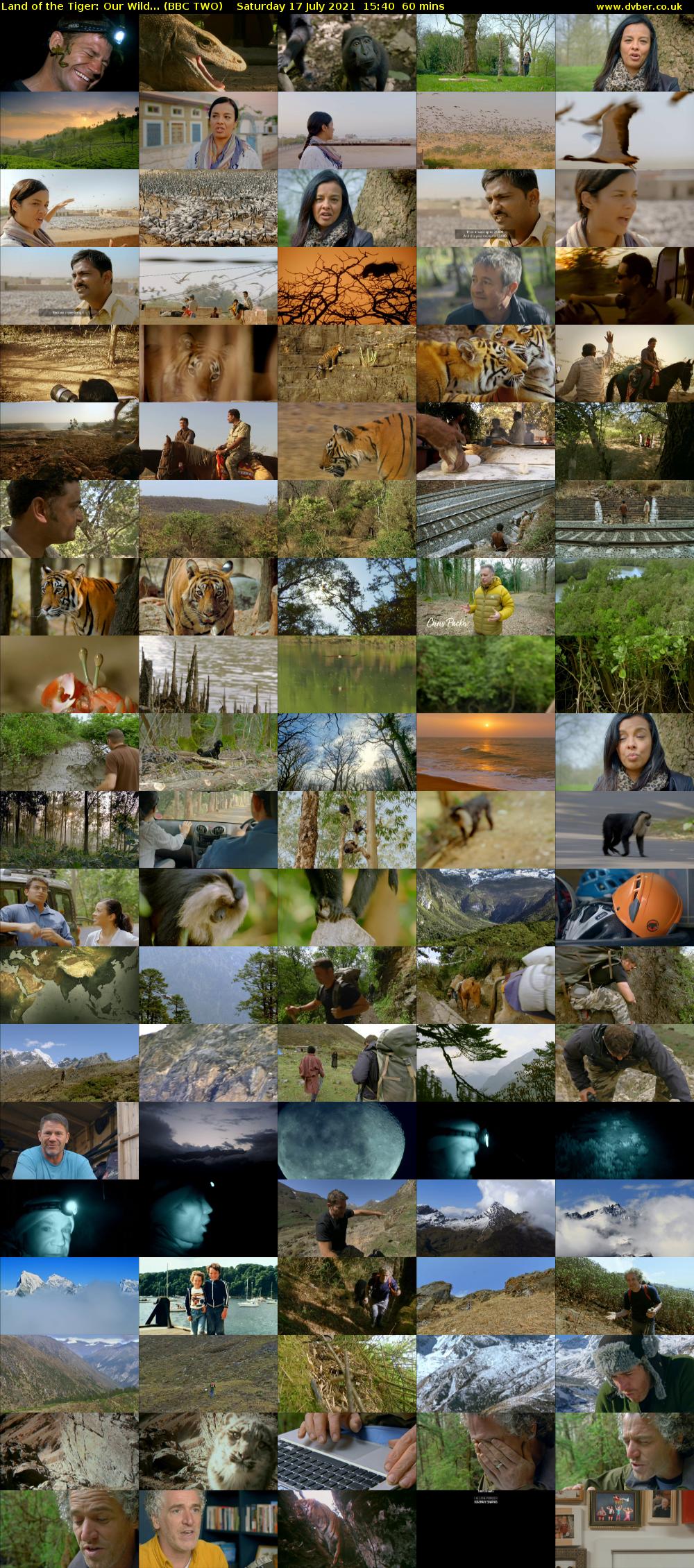 Land of the Tiger: Our Wild... (BBC TWO) Saturday 17 July 2021 15:40 - 16:40