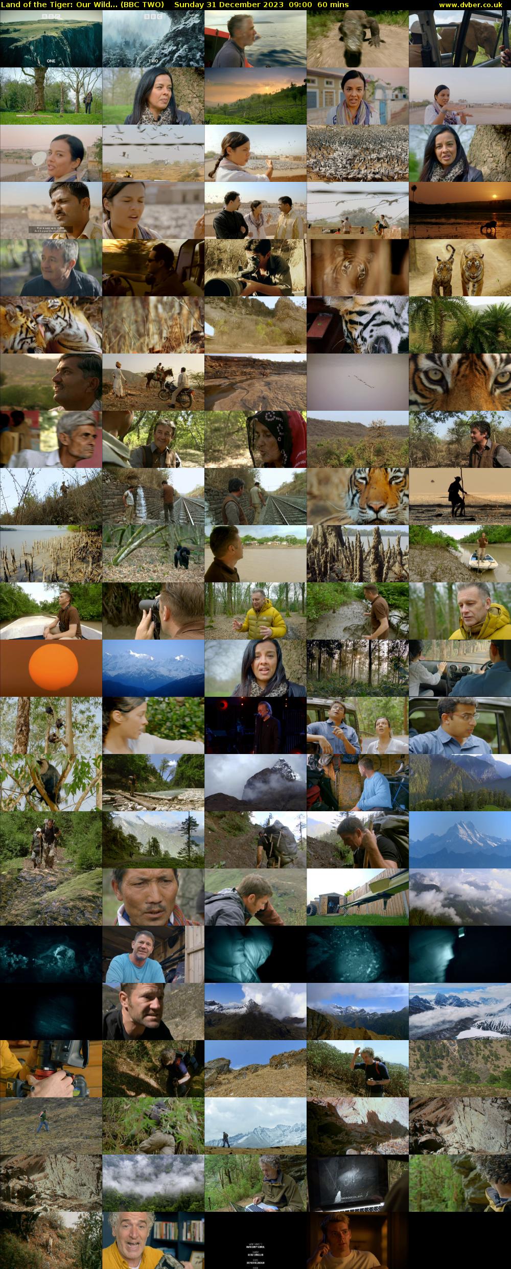 Land of the Tiger: Our Wild... (BBC TWO) Sunday 31 December 2023 09:00 - 10:00