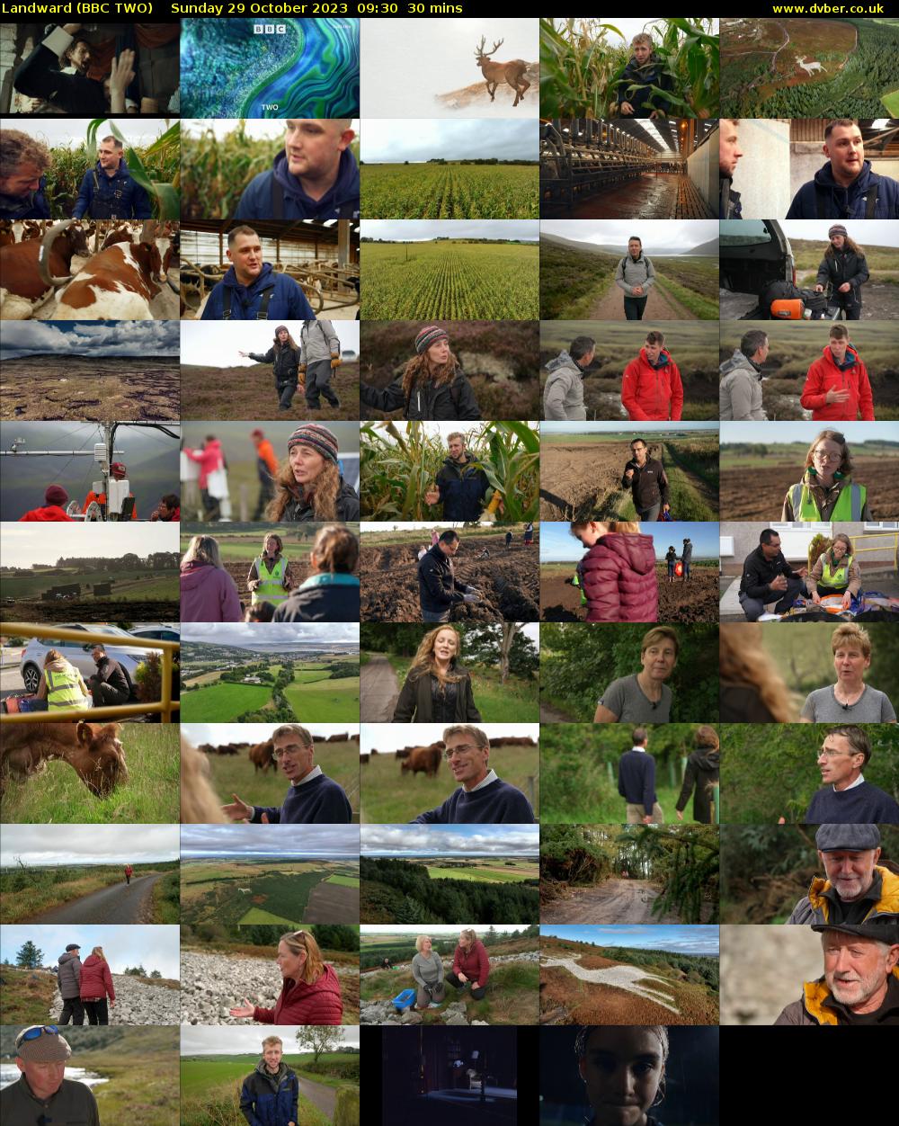 Landward (BBC TWO) Sunday 29 October 2023 09:30 - 10:00