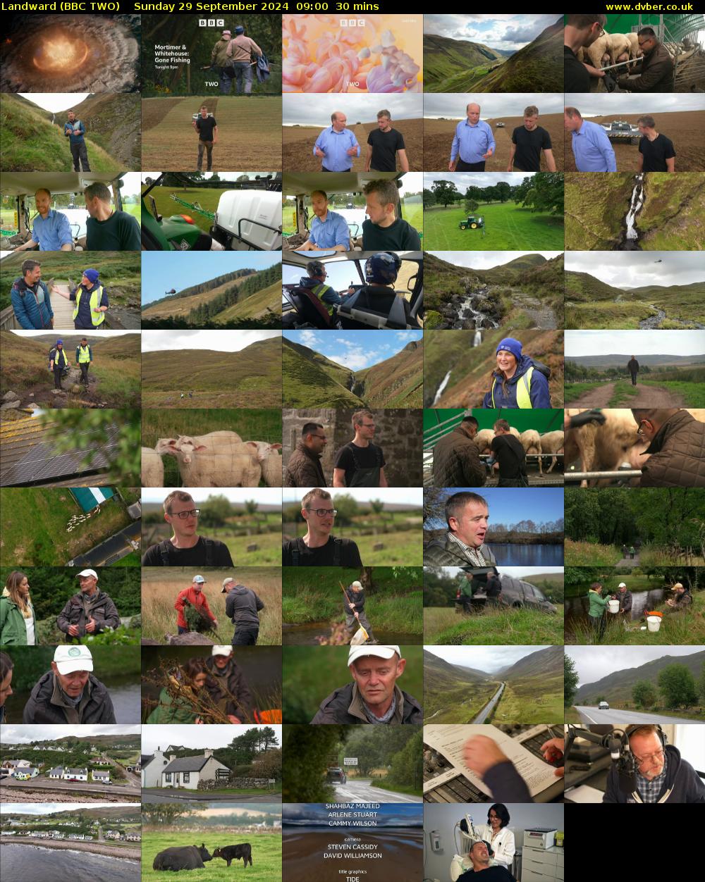 Landward (BBC TWO) Sunday 29 September 2024 09:00 - 09:30