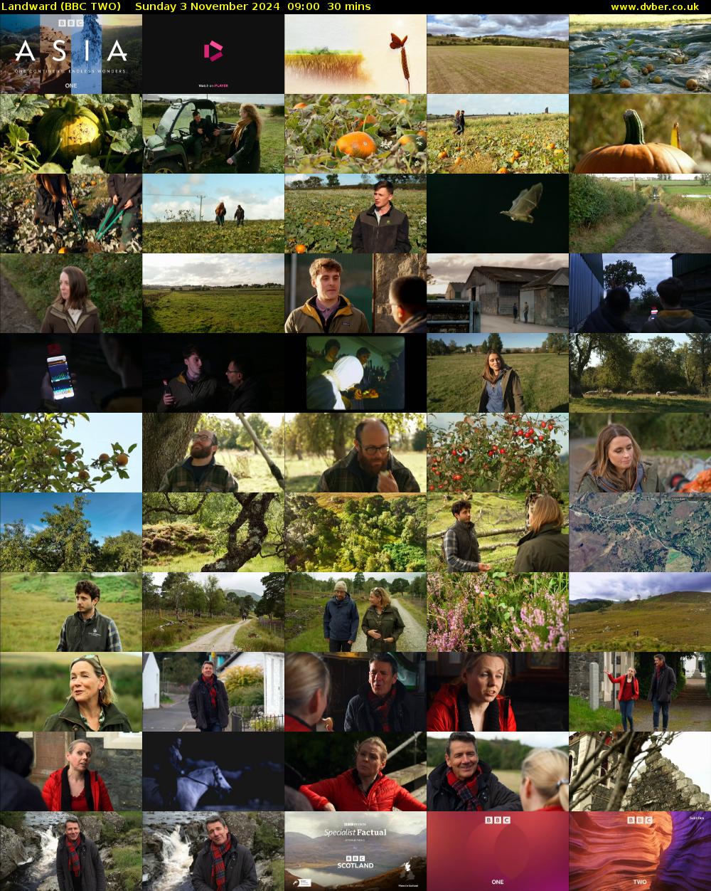 Landward (BBC TWO) Sunday 3 November 2024 09:00 - 09:30
