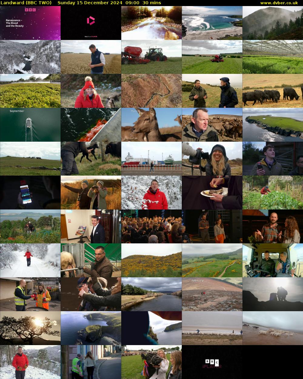 Landward (BBC TWO) Sunday 15 December 2024 09:00 - 09:30
