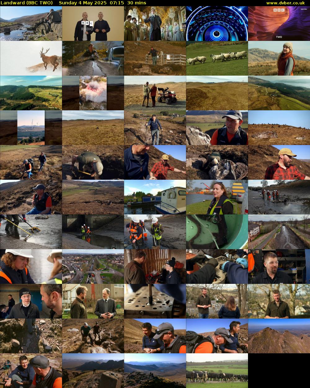 Landward (BBC TWO) Sunday 4 May 2025 07:15 - 07:45