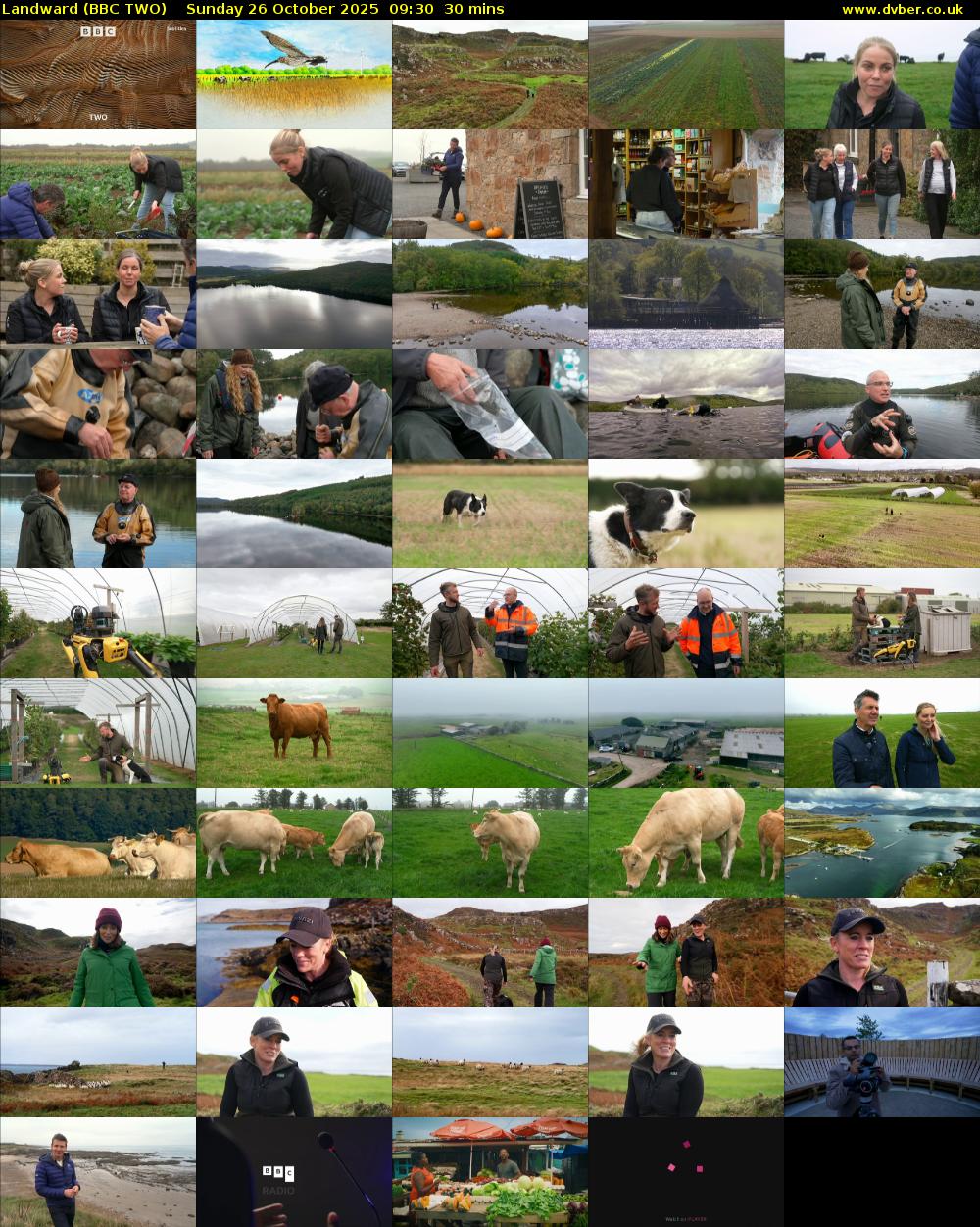 Landward (BBC TWO) Sunday 26 October 2025 09:30 - 10:00